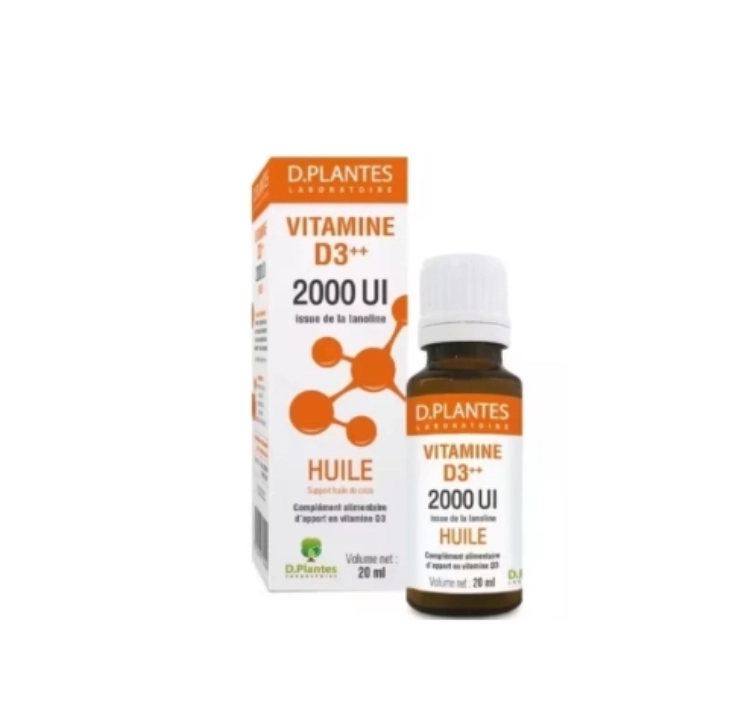 Vitamine D3 ++ 2000 UI - D.PLANTES