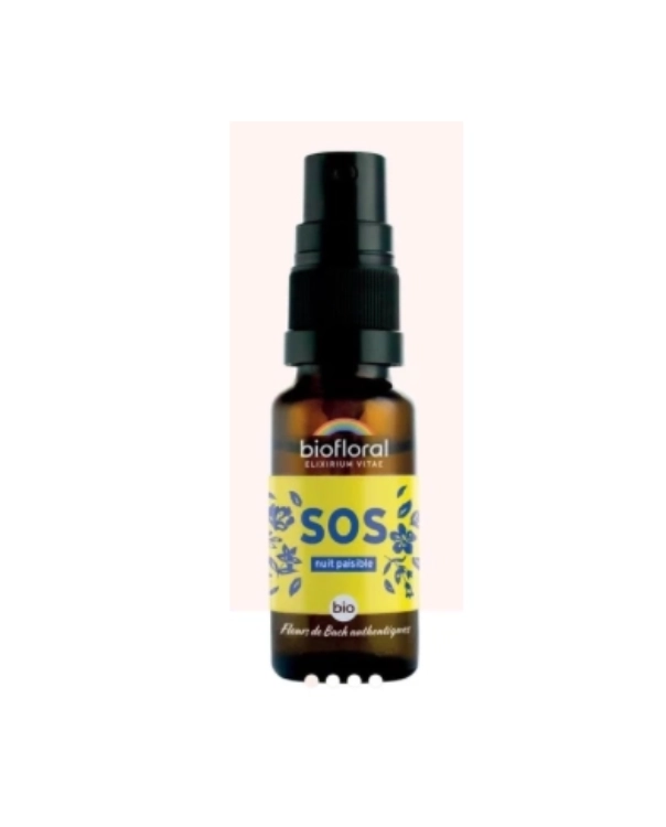 SOS Secours Nuit Paisible Spray - BIOFLORAL