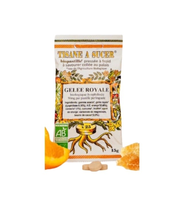 Tisane à sucer GELÉE ROYALE - BIOPASTILLE