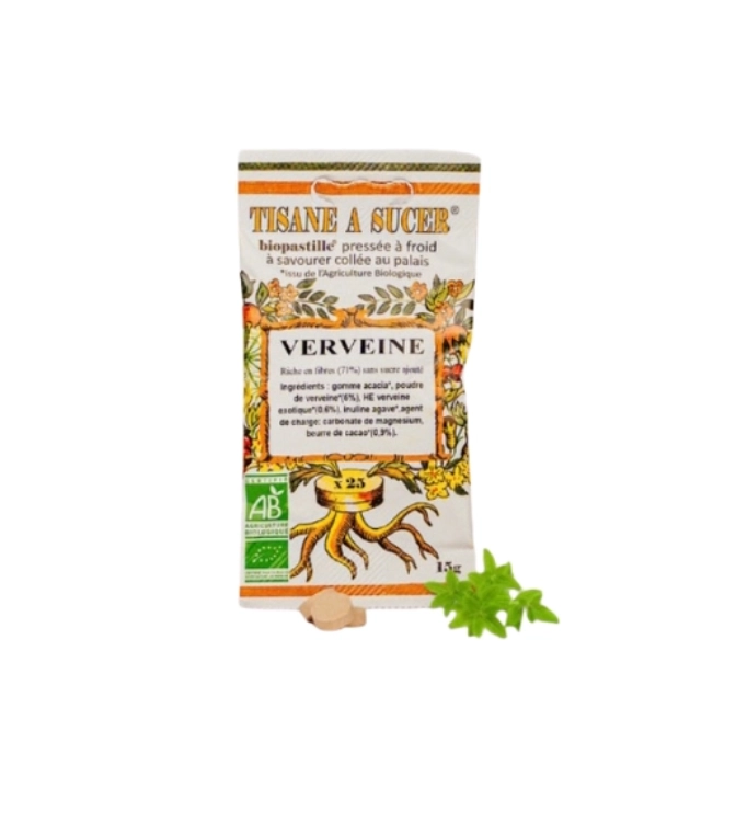 Tisane à sucer VERVEINE - BIOPASTILLE