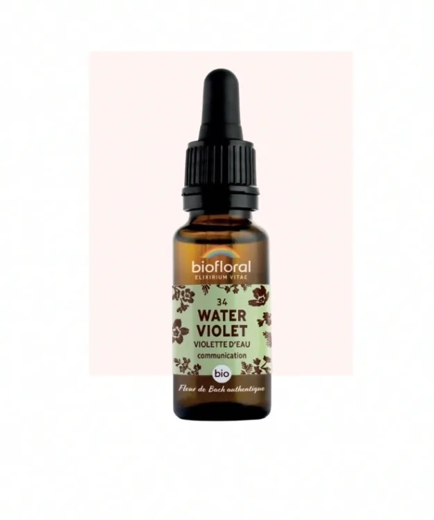 Fleur de Bach n°34 Water Violet, Violette d'eau Bio - BIOFLORAL