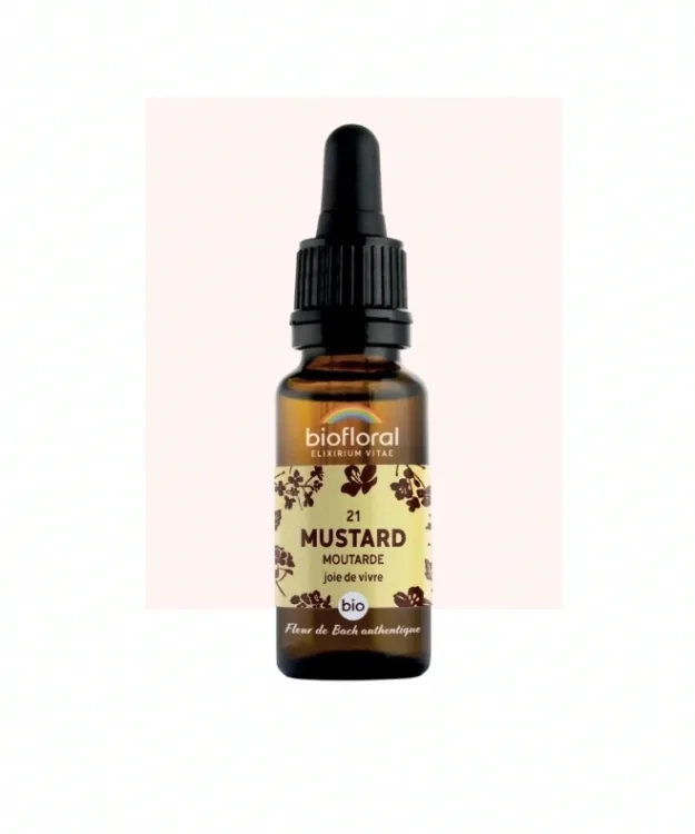 Fleur de Bach n°21 Mustard, Moutarde - Bio - BIOFLORAL