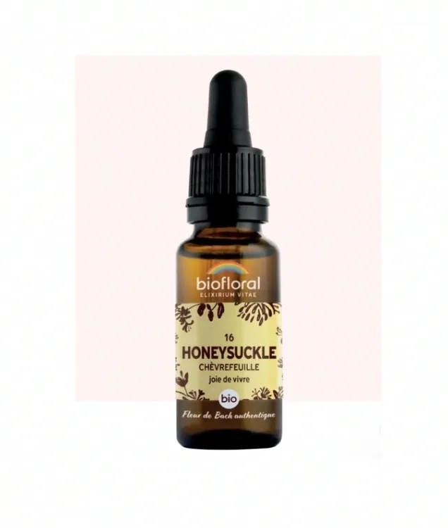 Fleur de Bach n°16 Honeysuckle, Chèvrefeuille Bio - BIOFLORAL