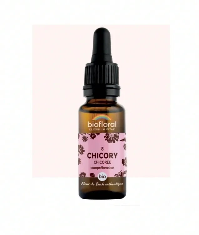 Fleur de Bach n°08 Chicory, Chicorée Bio - BIOFLORAL