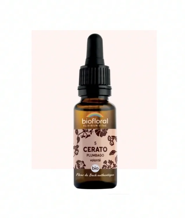Fleur de Bach n°05 Cerato, Plumbago Bio - BIOFLORAL