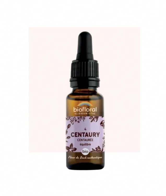 Fleur de Bach n°04 Centaury, Centaurée Bio - BIOFLORAL