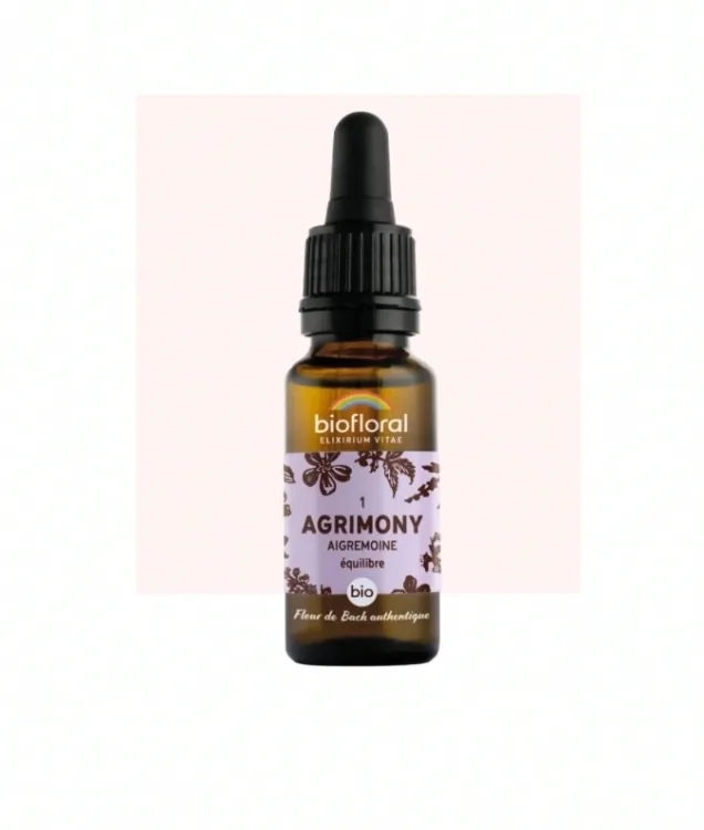 Fleur de Bach n°01 Agrimony, Aigremoine Bio - BIOFLORAL