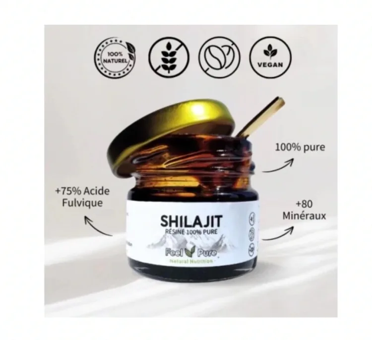 Résine de Shilajit - FEELPURE